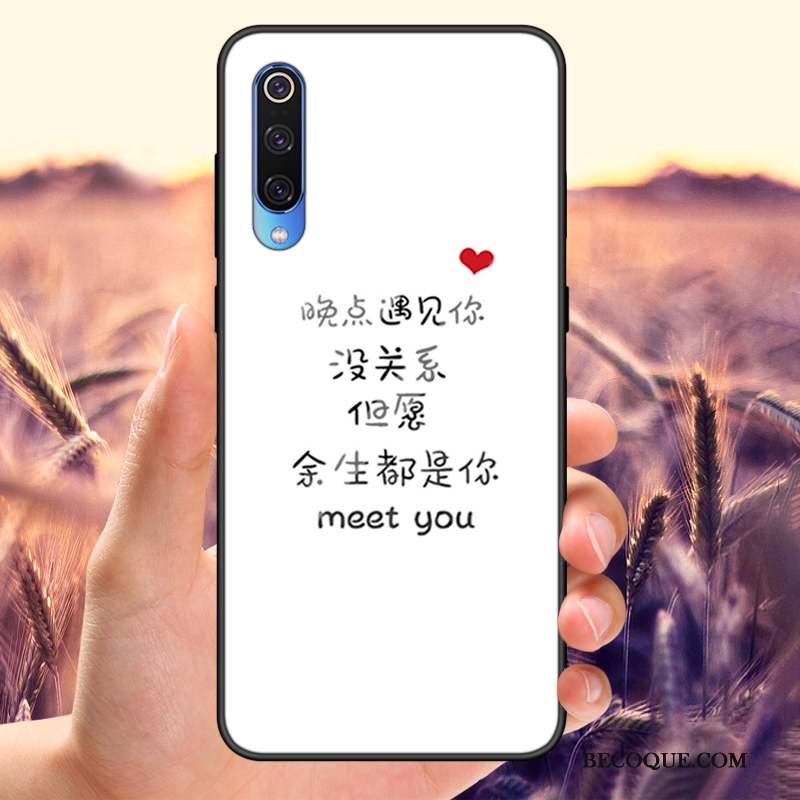 Mi A3 Coque Petit Étui Miroir Protection Amoureux Tout Compris