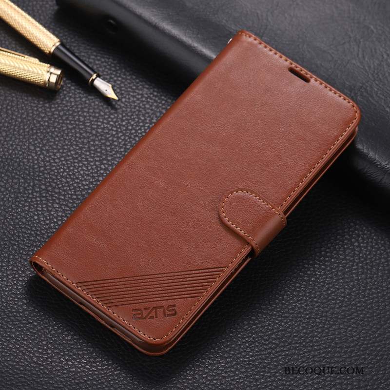 Mi A3 Coque Téléphone Portable Protection Incassable Rouge Petit Étui