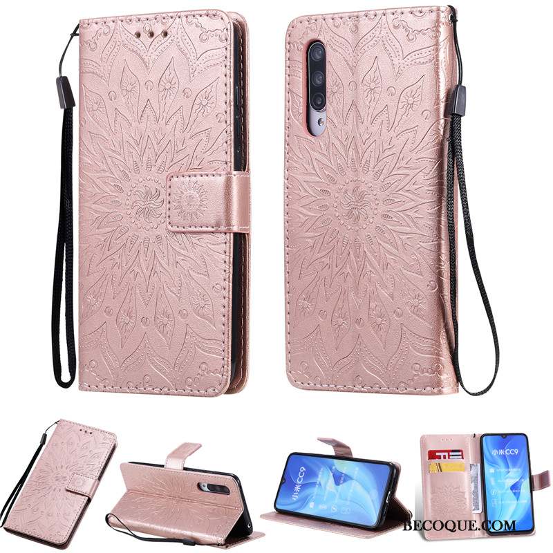 Mi A3 Étui En Cuir Fluide Doux Coque Petit Protection Silicone