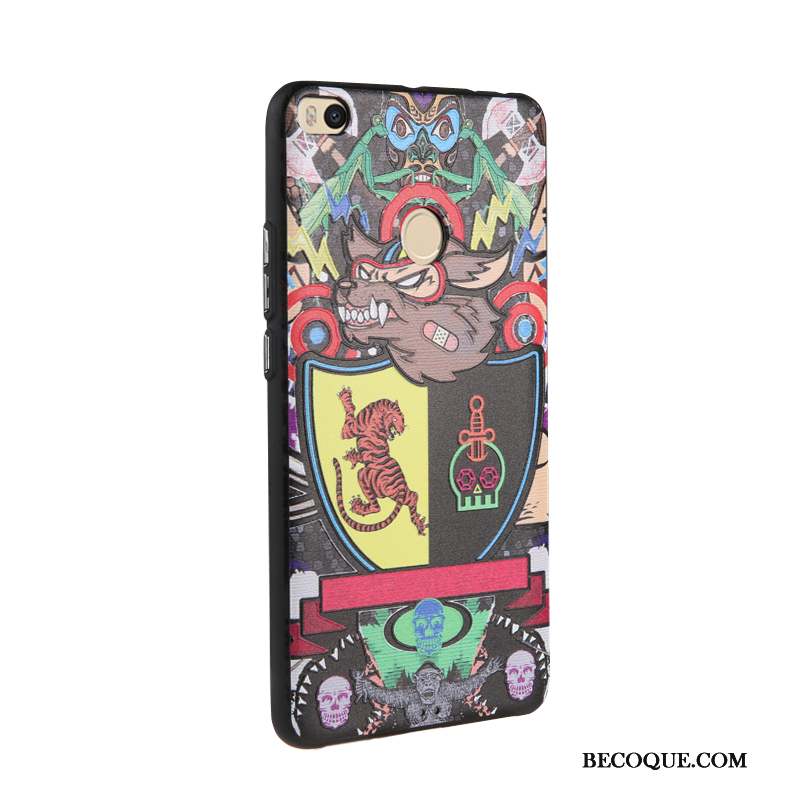 Mi Max 2 Coque De Téléphone Protection Fluide Doux Multicolore Dessin Animé Gaufrage