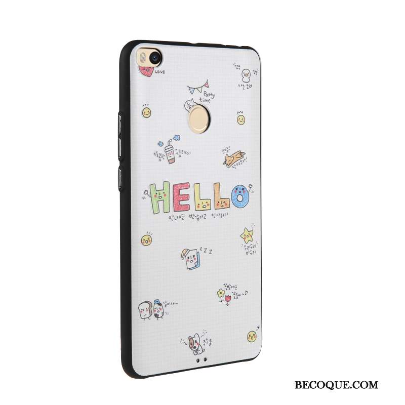 Mi Max 2 Coque De Téléphone Protection Fluide Doux Multicolore Dessin Animé Gaufrage