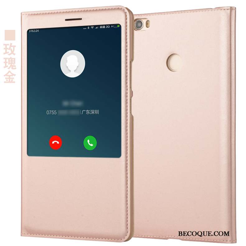 Mi Max 2 Coque Housse Protection Téléphone Portable Rouge Petit Étui