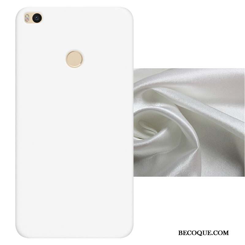 Mi Max 2 Coque Incassable Mince Délavé En Daim Protection Bleu Clair