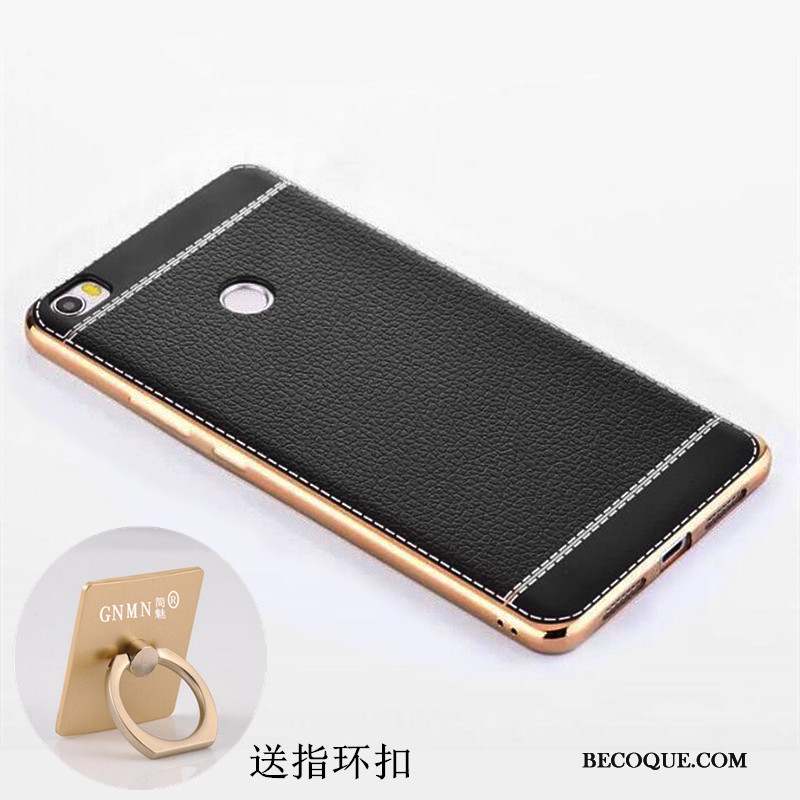 Mi Max 2 Coque Protection Placage Modèle Fleurie Fluide Doux Petit Cuir