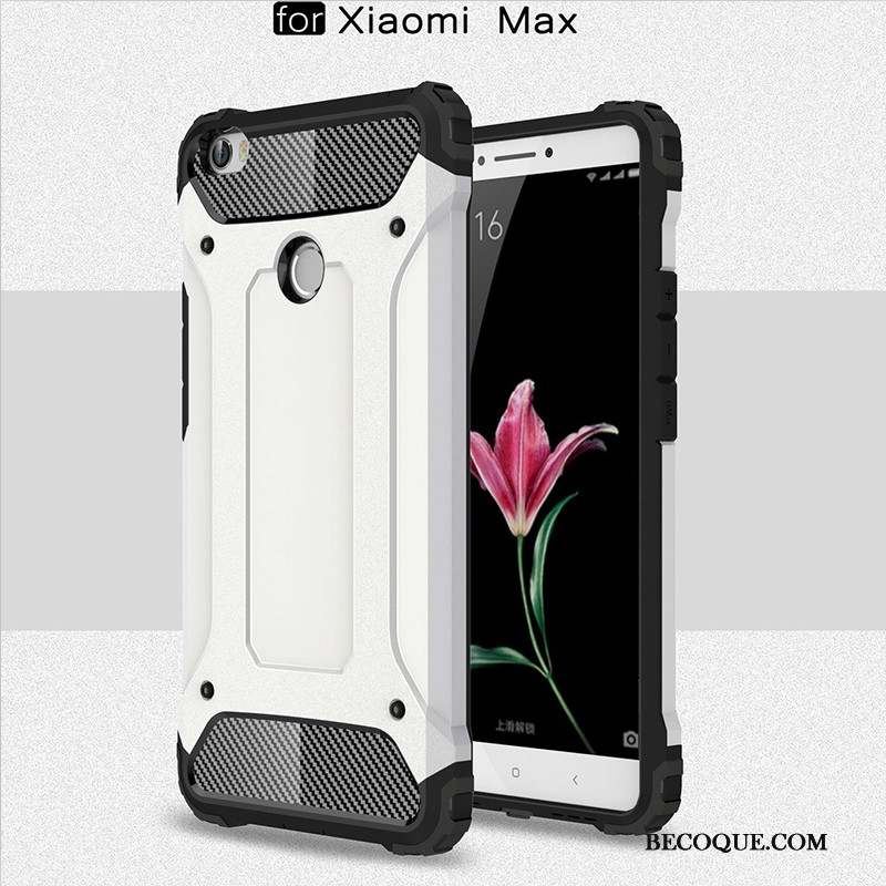 Mi Max 2 Délavé En Daim Coque De Téléphone Or Incassable Petit Tout Compris