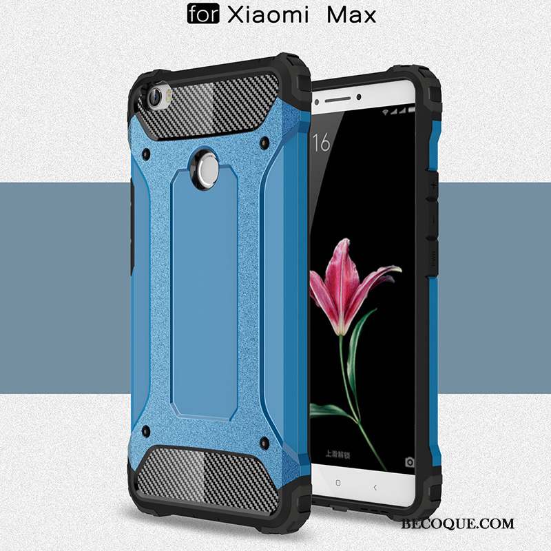 Mi Max 2 Délavé En Daim Coque De Téléphone Or Incassable Petit Tout Compris