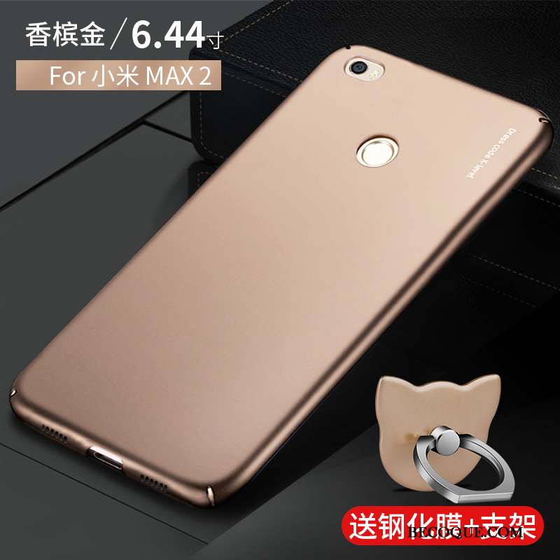 Mi Max 2 Incassable Délavé En Daim Étui Coque Tendance Protection