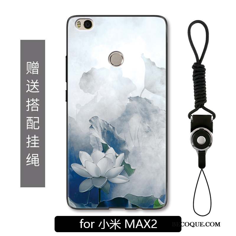 Mi Max 2 Mode Petit Gaufrage Coque De Téléphone Étui Téléphone Portable