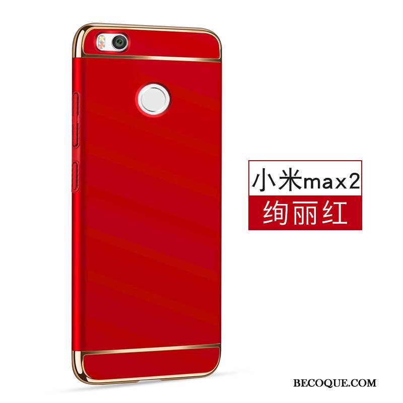 Mi Max 2 Silicone Petit Personnalité Protection Coque De Téléphone Argent