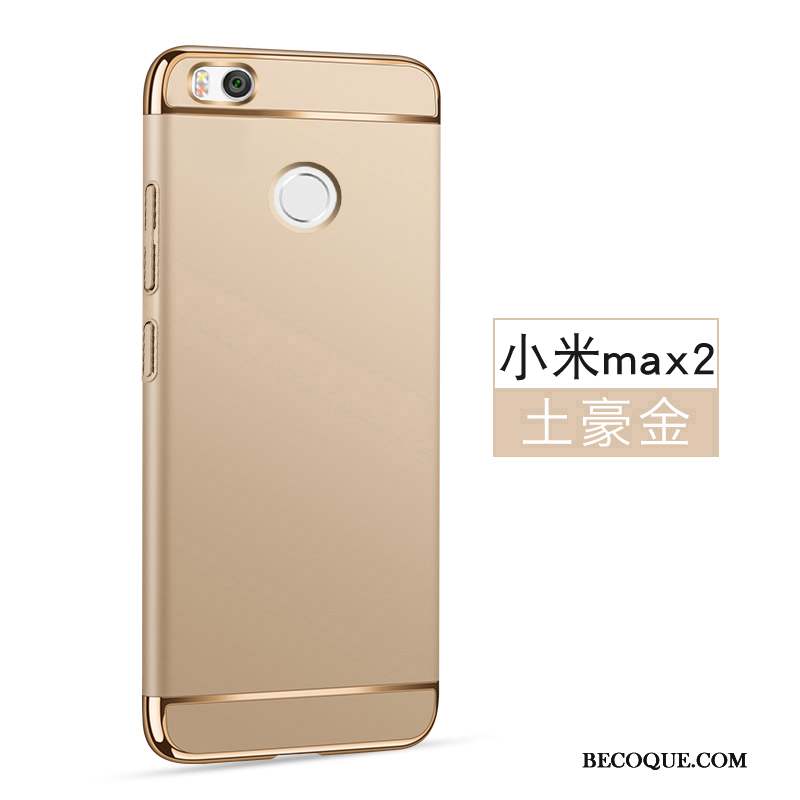 Mi Max 2 Silicone Petit Personnalité Protection Coque De Téléphone Argent