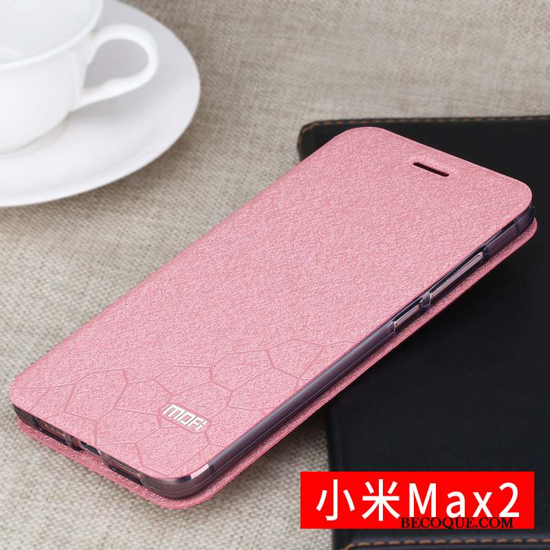 Mi Max 2 Tout Compris Étui En Cuir Coque De Téléphone Protection Silicone Petit