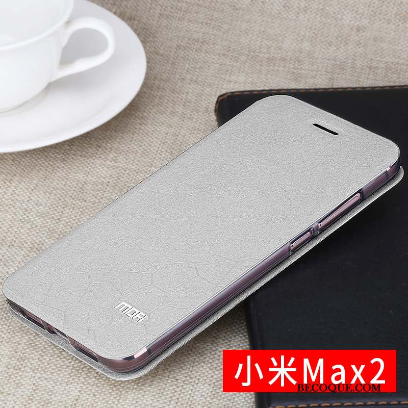 Mi Max 2 Tout Compris Étui En Cuir Coque De Téléphone Protection Silicone Petit