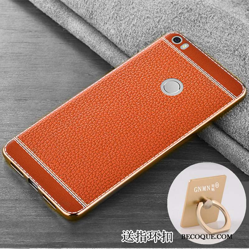 Mi Max 2 Téléphone Portable Coque Cuir Petit Étui Incassable