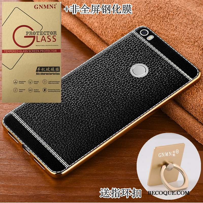 Mi Max 2 Téléphone Portable Coque Cuir Petit Étui Incassable