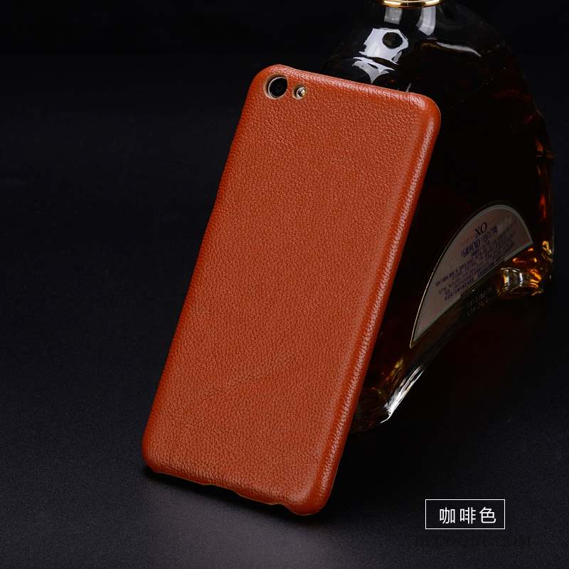 Mi Max 2 Étui En Cuir Incassable Protection Mince Couvercle Arrière Coque