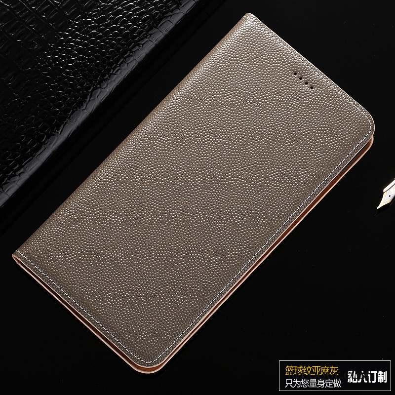 Mi Mix 2 Coque De Téléphone Housse Petit Étui Cuir Véritable Modèle Fleurie