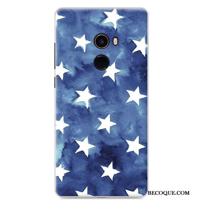 Mi Mix 2 Coque De Téléphone Peinture Étui Protection Incassable Fluide Doux