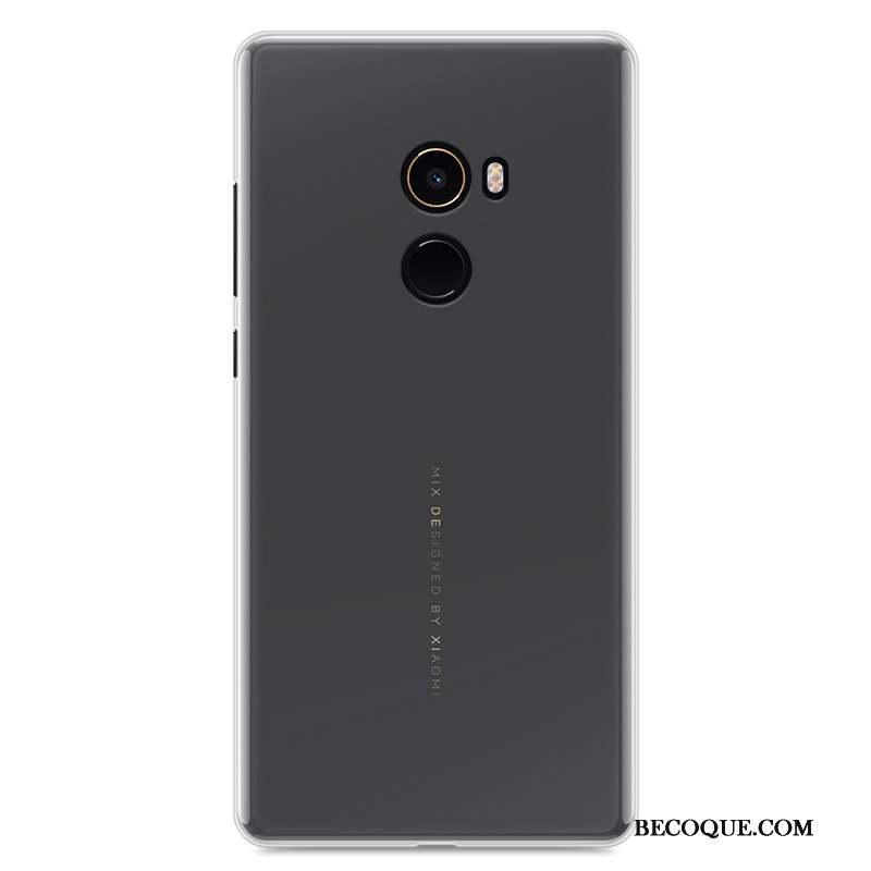 Mi Mix 2 Coque De Téléphone Peinture Étui Protection Incassable Fluide Doux