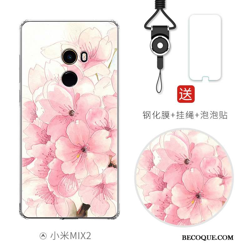 Mi Mix 2 Coque De Téléphone Tout Compris Ballon Créatif Dessin Animé Incassable