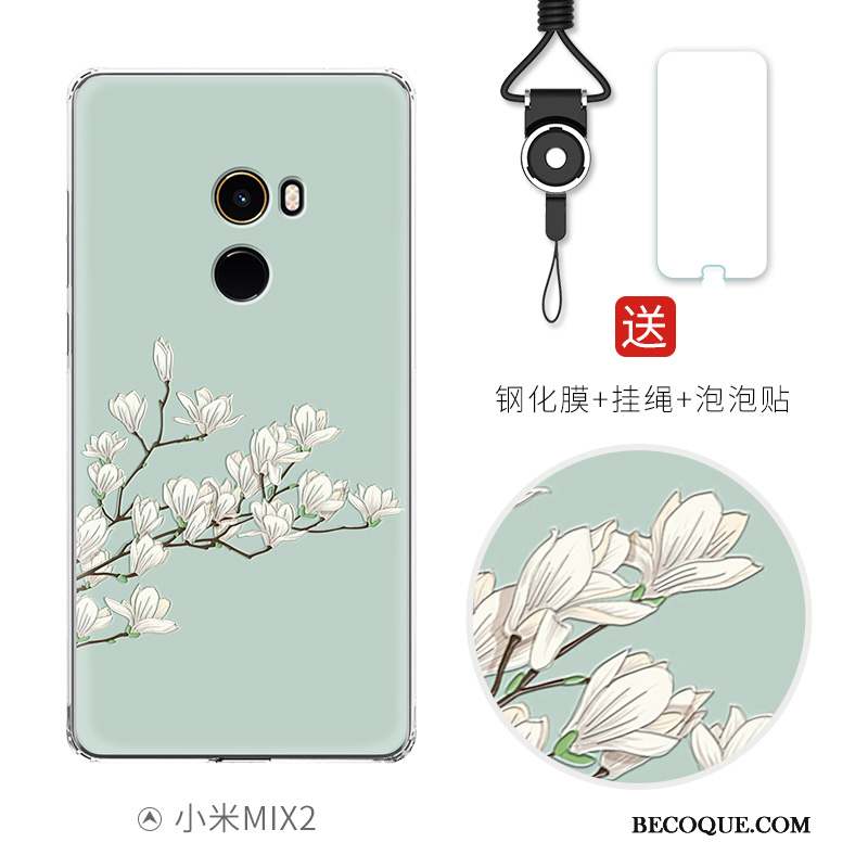 Mi Mix 2 Coque De Téléphone Tout Compris Ballon Créatif Dessin Animé Incassable