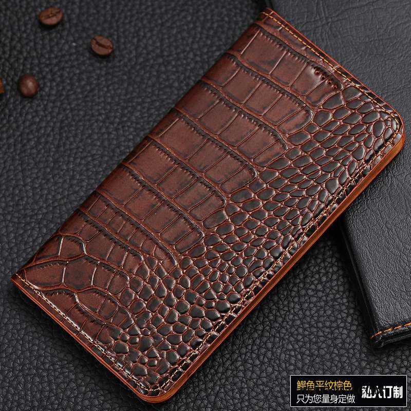 Mi Mix 2 Coque De Téléphone Téléphone Portable Cuir Véritable Petit Étui En Cuir Housse