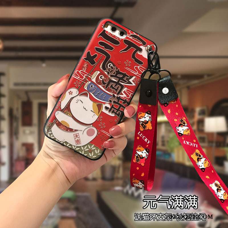 Mi Mix 2 Coque Dessin Animé Incassable Richesse Chat Tout Compris Petit