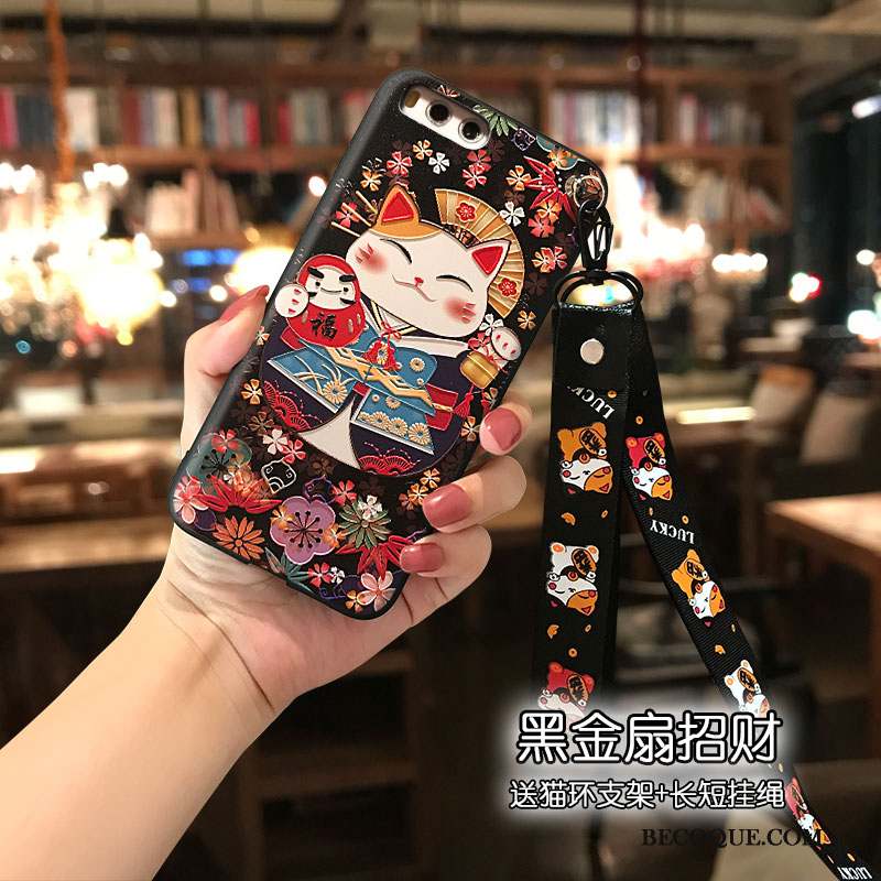 Mi Mix 2 Coque Dessin Animé Incassable Richesse Chat Tout Compris Petit