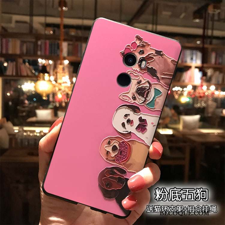 Mi Mix 2 Coque Jaune Petit Incassable Tout Compris Charmant Créatif