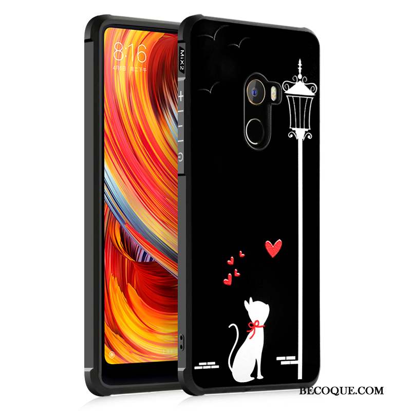 Mi Mix 2 Fluide Doux Incassable Personnalité Protection Coque De Téléphone Tout Compris