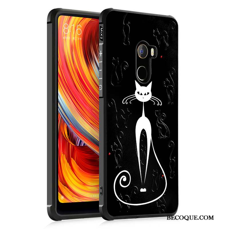 Mi Mix 2 Fluide Doux Incassable Personnalité Protection Coque De Téléphone Tout Compris