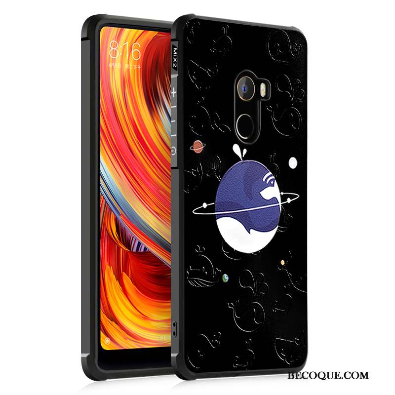 Mi Mix 2 Fluide Doux Incassable Personnalité Protection Coque De Téléphone Tout Compris