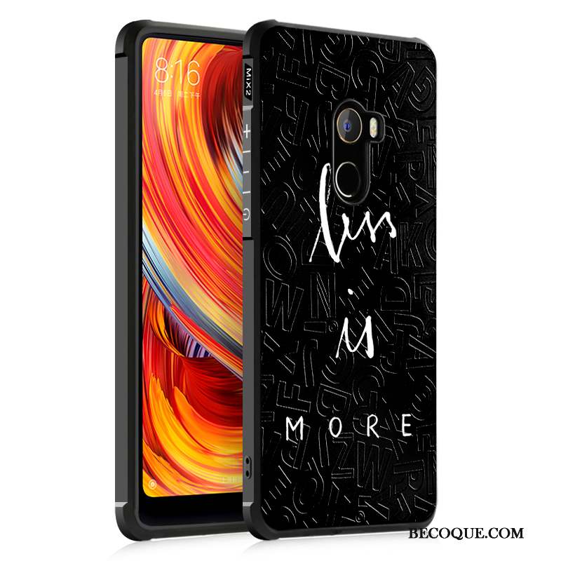 Mi Mix 2 Fluide Doux Incassable Personnalité Protection Coque De Téléphone Tout Compris