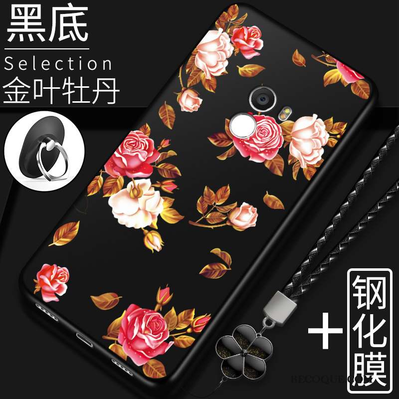 Mi Mix 2 Fluide Doux Étui Tout Compris Protection Silicone Coque De Téléphone