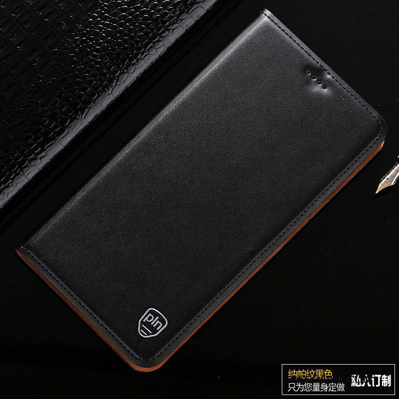 Mi Mix 2 Housse Cuir Véritable Coque De Téléphone Protection Petit Téléphone Portable