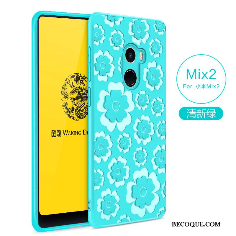 Mi Mix 2 Incassable Coque Petit Étui Silicone Protection