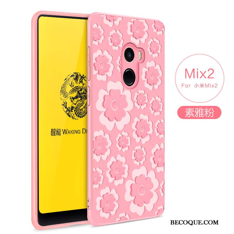 Mi Mix 2 Incassable Coque Petit Étui Silicone Protection