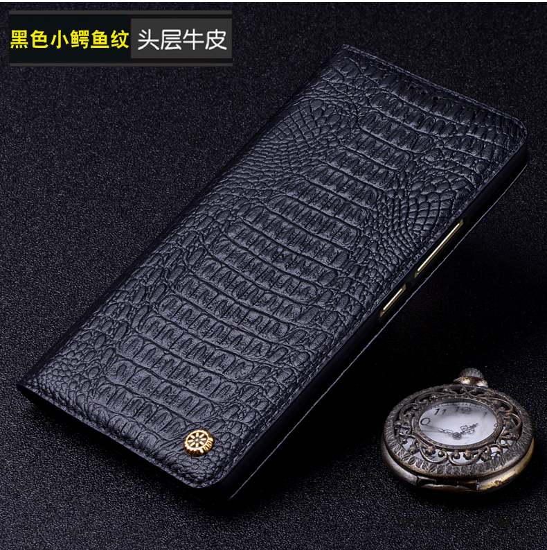 Mi Mix 2 Petit Tout Compris Étui Cuir Véritable Protection Coque De Téléphone