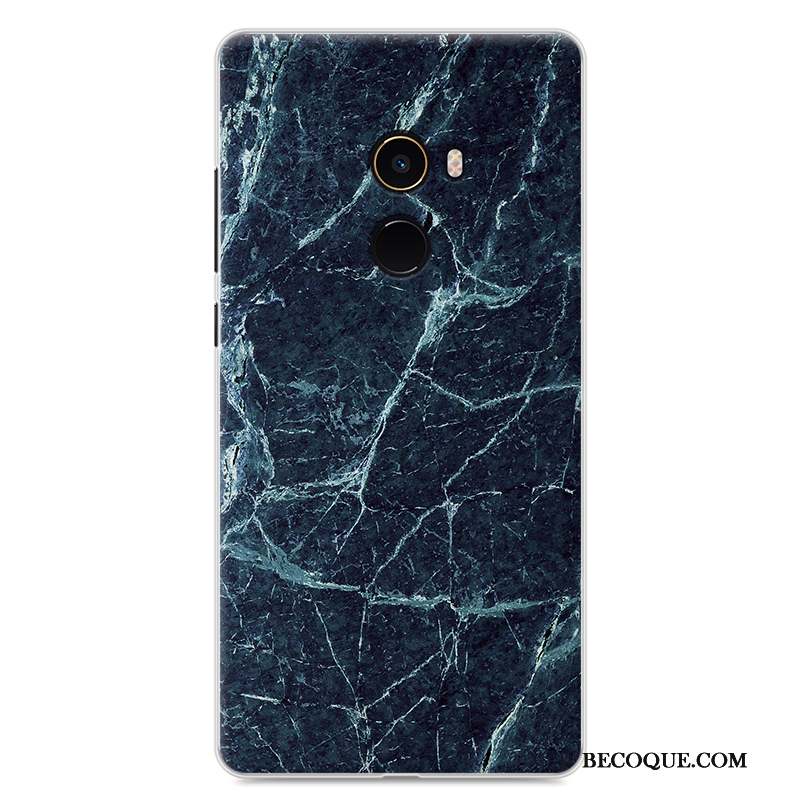 Mi Mix 2 Petit Étui Coque De Téléphone Incassable Grain De Bois Protection