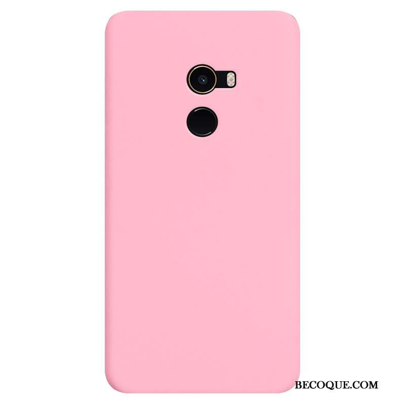 Mi Mix 2 Sac Coque De Téléphone Rouge Protection Couleur Tendance