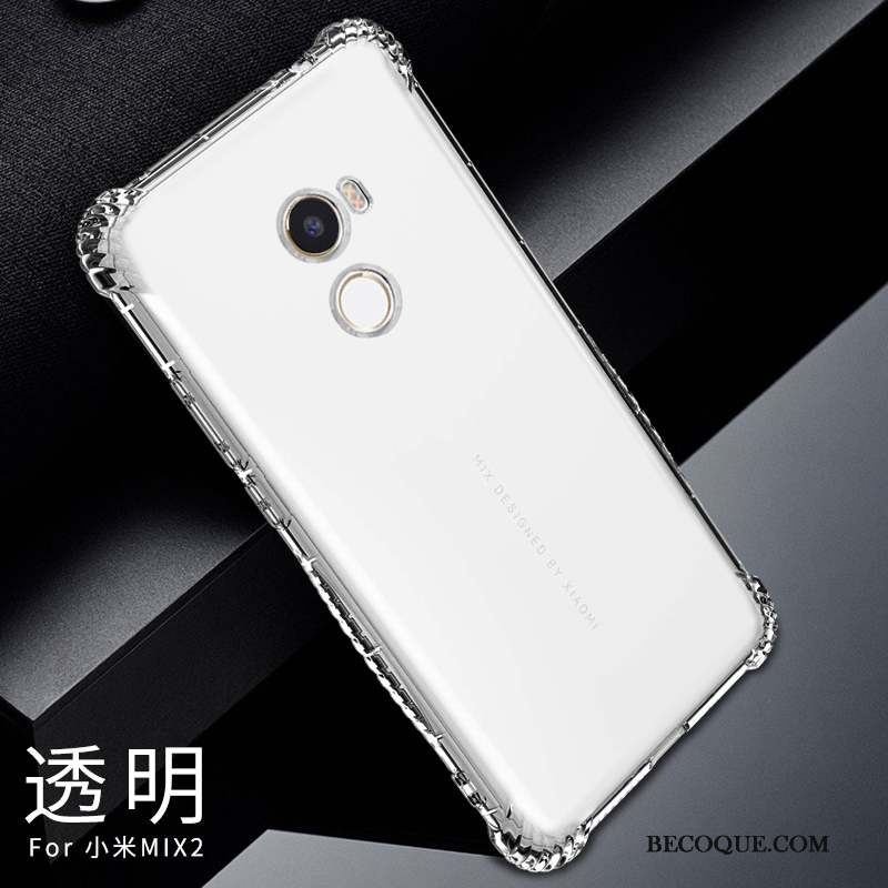 Mi Mix 2 Tendance Tout Compris Coque De Téléphone Étui Silicone Protection