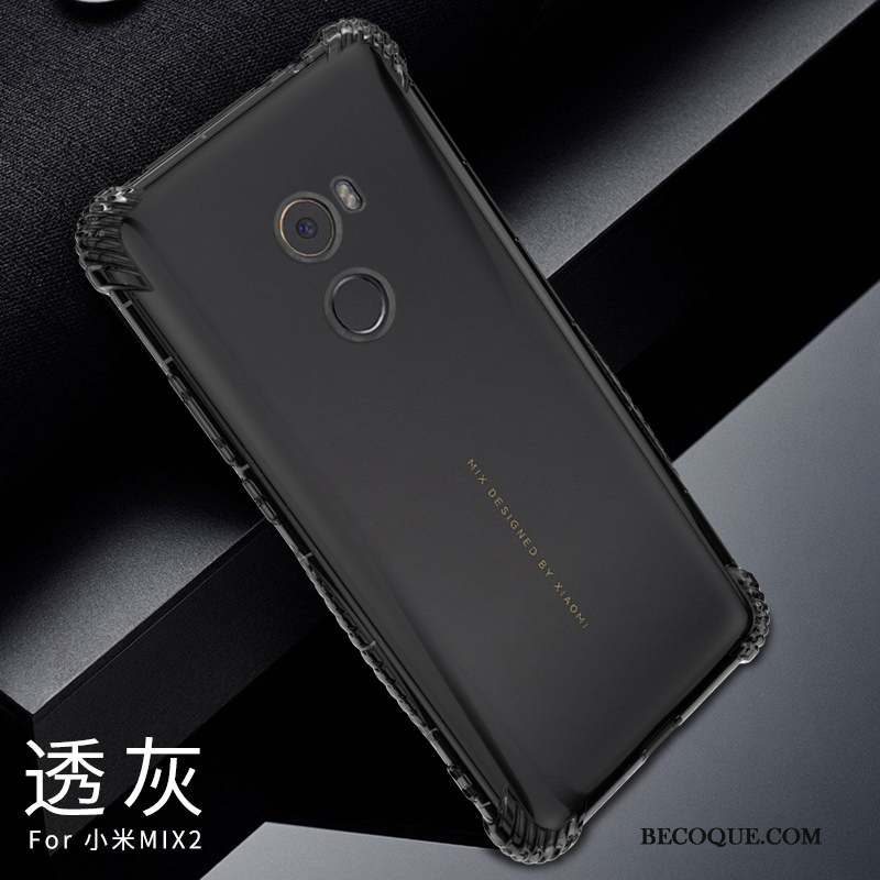 Mi Mix 2 Tendance Tout Compris Coque De Téléphone Étui Silicone Protection