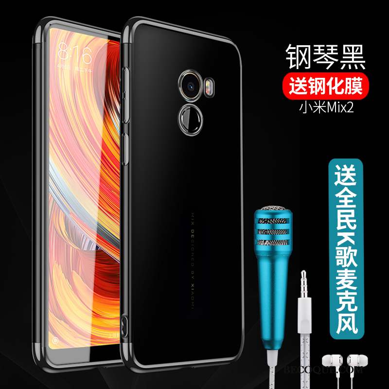 Mi Mix 2 Tout Compris Coque De Téléphone Protection Fluide Doux Transparent