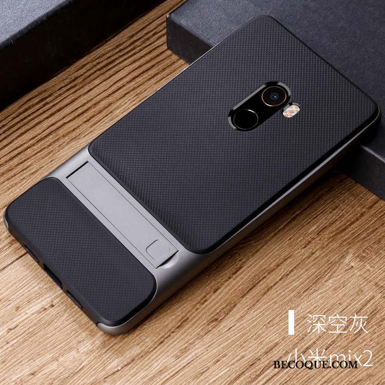 Mi Mix 2 Tout Compris Silicone Personnalité Protection Coque De Téléphone Tendance