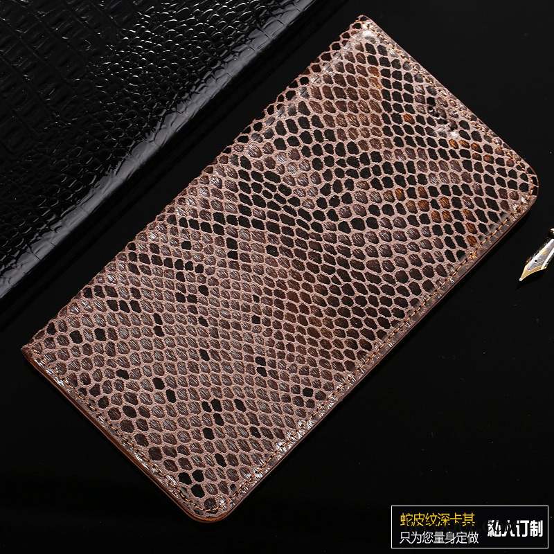 Mi Mix 2 Étui En Cuir Téléphone Portable Housse Coque De Téléphone Cuir Véritable Protection