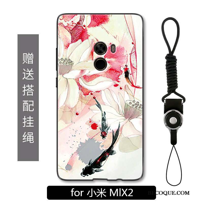 Mi Mix 2 Étui Squid Coque De Téléphone Style Chinois Tout Compris Mode