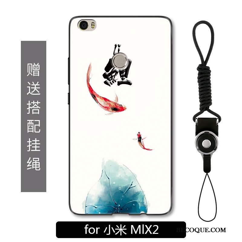 Mi Mix 2 Étui Squid Coque De Téléphone Style Chinois Tout Compris Mode