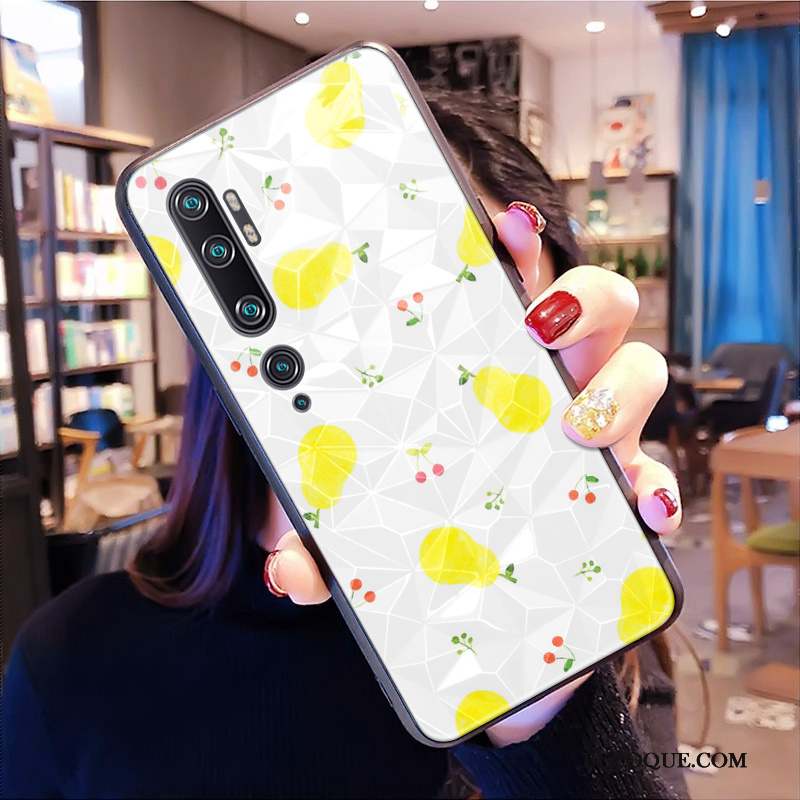 Mi Note 10 Coque Rose Dessin Animé Tout Compris Frais Petit Étui