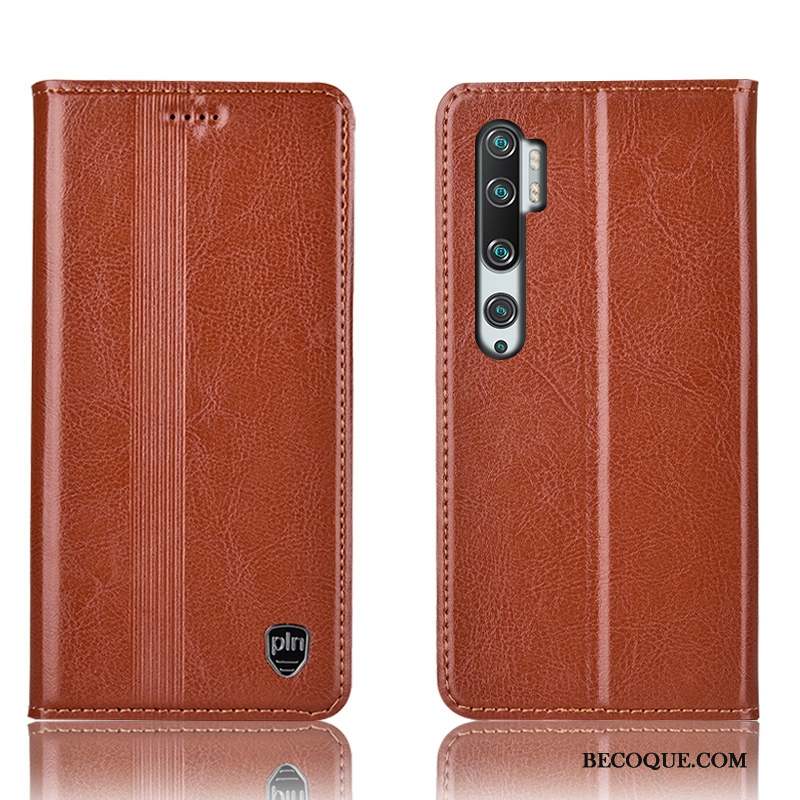 Mi Note 10 Housse Petit Protection Coque De Téléphone Noir Rouge