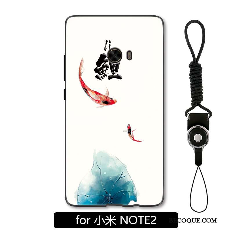 Mi Note 2 Art Protection Étui Coque De Téléphone Petit Rose