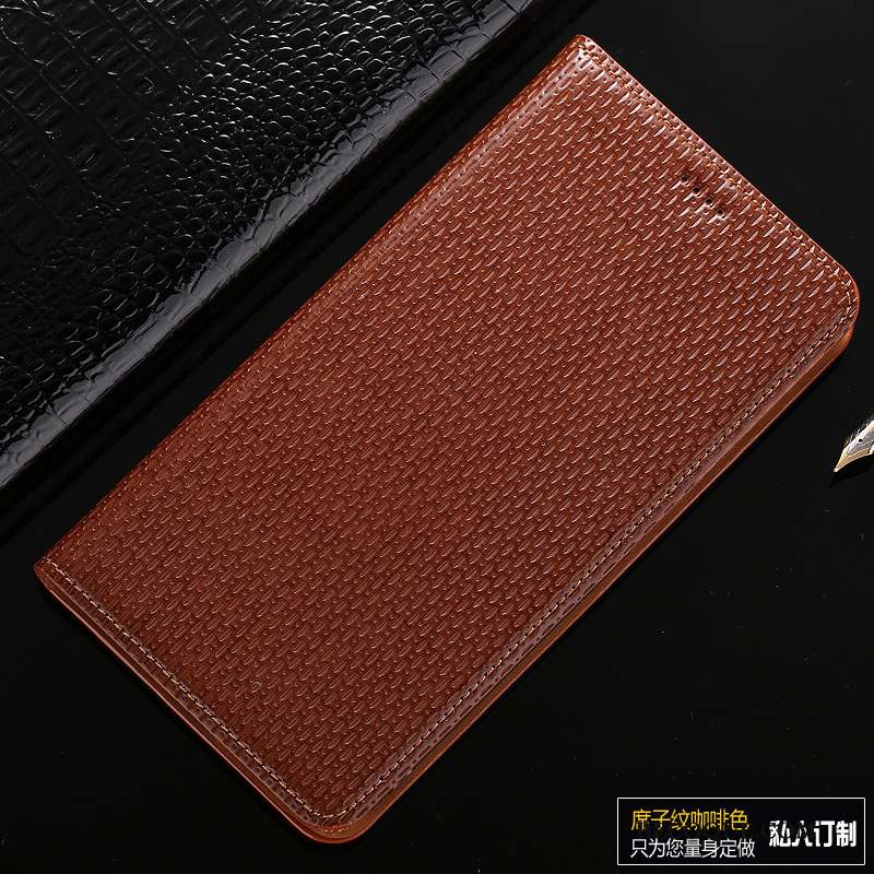 Mi Note 2 Coque Protection Étui En Cuir Petit Cuir Véritable Téléphone Portable Housse